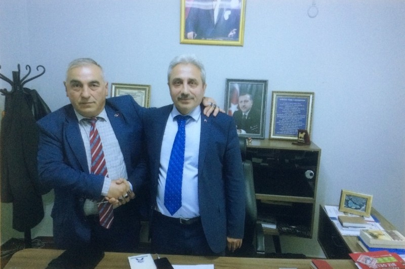 Mehmet Kartal’dan Yusuf Şark’a nezaket ziyareti