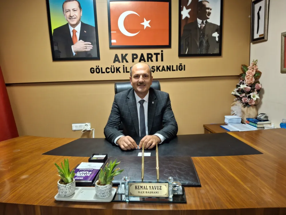 AK Parti İlçe Başkanı Kemal Yavuz,   “KONGREMİZE EMİN ADIMLARLA İLERLİYORUZ”