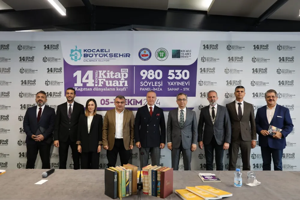 Kocaeli Kitap Fuarı 14. kez kitap dostlarıyla buluşacak  HEDEF 1 MİLYON ZİYARETÇİ