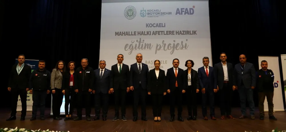 Başiskele’de afetlere hazırlık eğitimi verildi