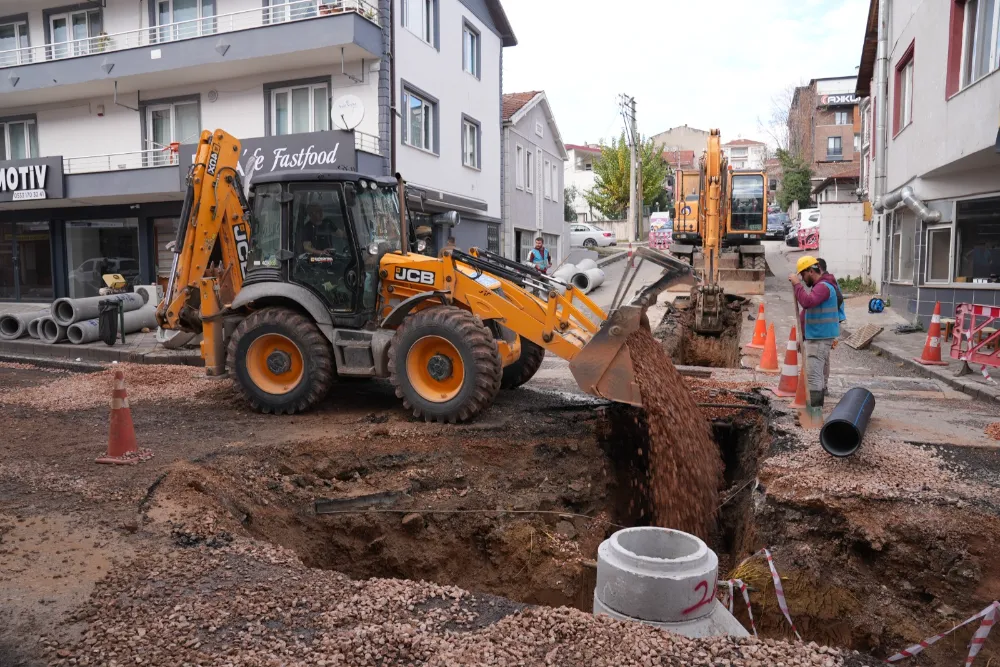 İSU’DAN DERİNCE DENİZCİLER CADDESİ’NE 30 MİLYONLUK ALTYAPI YATIRIMI