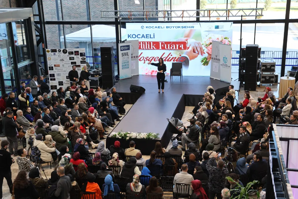 Kocaeli Evlilik Fuarı’na yoğun ilgi