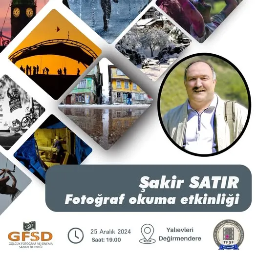 GFSD’NİN BU HAFTAKİ KONUĞU ŞAKİR SATIR OLACAK