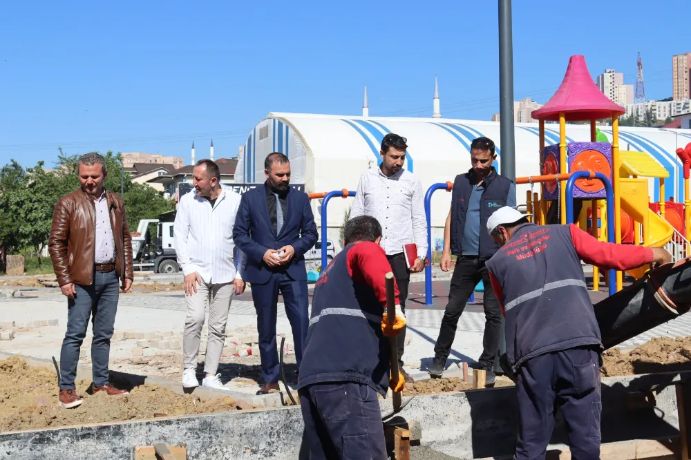 İZMİT BELEDİYESİ ALİKAHYA’YA YENİ PARK VE OYUN ALANI KAZANDIRIYOR