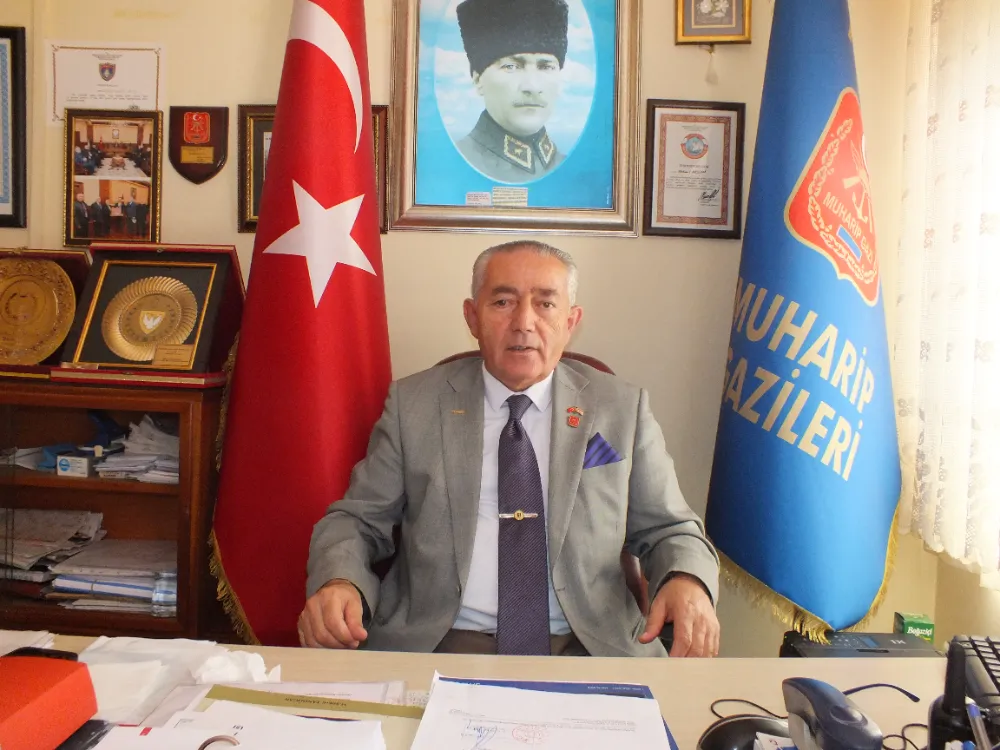 Gaziler Derneği Başkanı Mehmet Arslan,  ‘GENÇLERİMİZ GELECEĞİMİZİN TEMİNATLARIDIR’