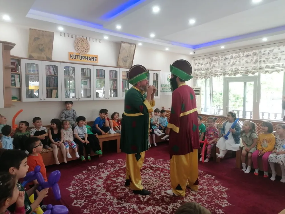 Ziyaret 4 - 6 Yaş  Kuran Kursu yılsonu çocuk şenliği gerçekleşti