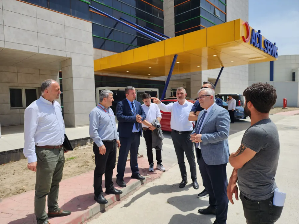 YENİ GÖLCÜK NECATİ ÇELİK DEVLET HASTANESİ’Nİ İNCELEDİLER 