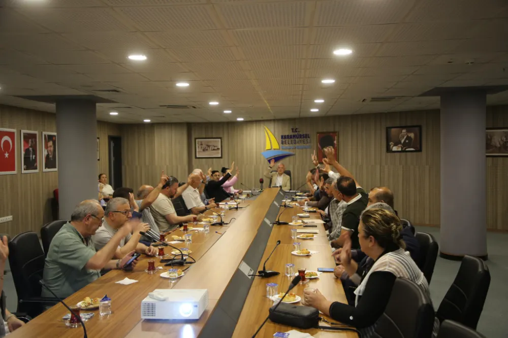 Karamürsel Belediyesi Haziran Ayı Meclis Toplantısını gerçekleştirdi