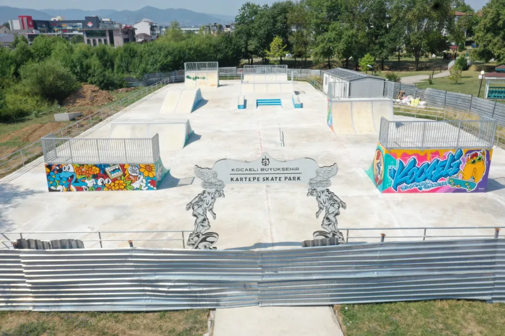 Büyükşehir’den Kartepe’ye skate park