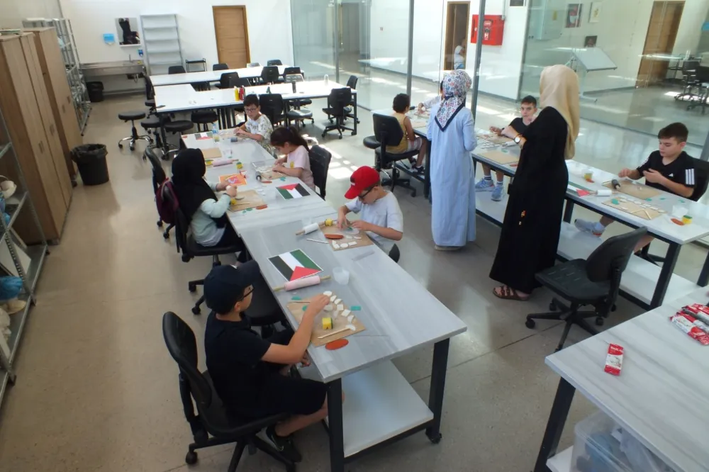 Kocaelili çocuklar haykırdı; Yaşasın özgür Filistin