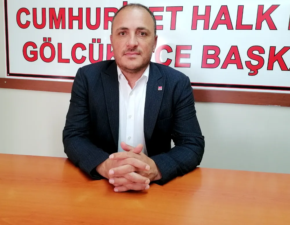 CHP Gölcük İlçe Başkanı Mehmet Uzuner  “GÖLCÜK KADERİNE TERK EDİLMİŞ BİR İLÇE DURUMUNDA”