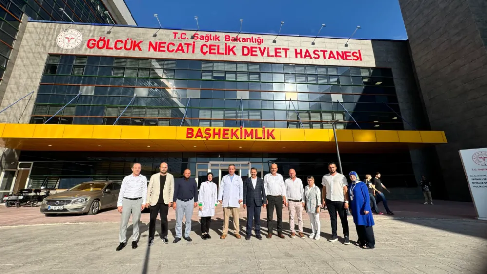 AK Parti Milletvekili Cemil Yaman    GÖLCÜK NECATİ ÇELİK DEVLET HASTANESİ