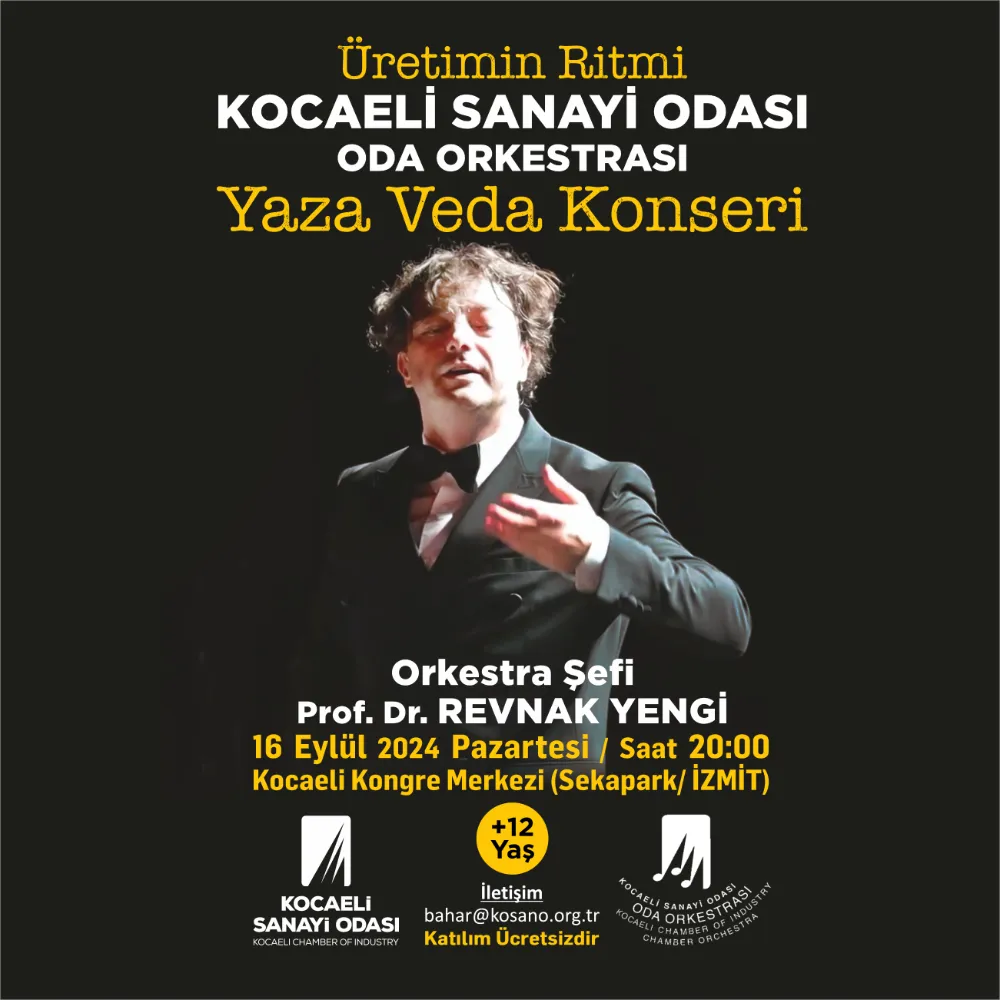 KSO Oda Orkestrası’ndan ‘Yaza Veda Konseri’