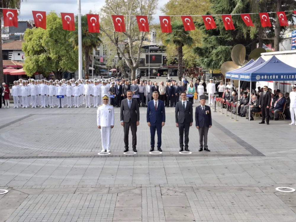 19 EYLÜL GAZİLER GÜNÜ GÖLCÜK’TE TÖRENLE KUTLANDI