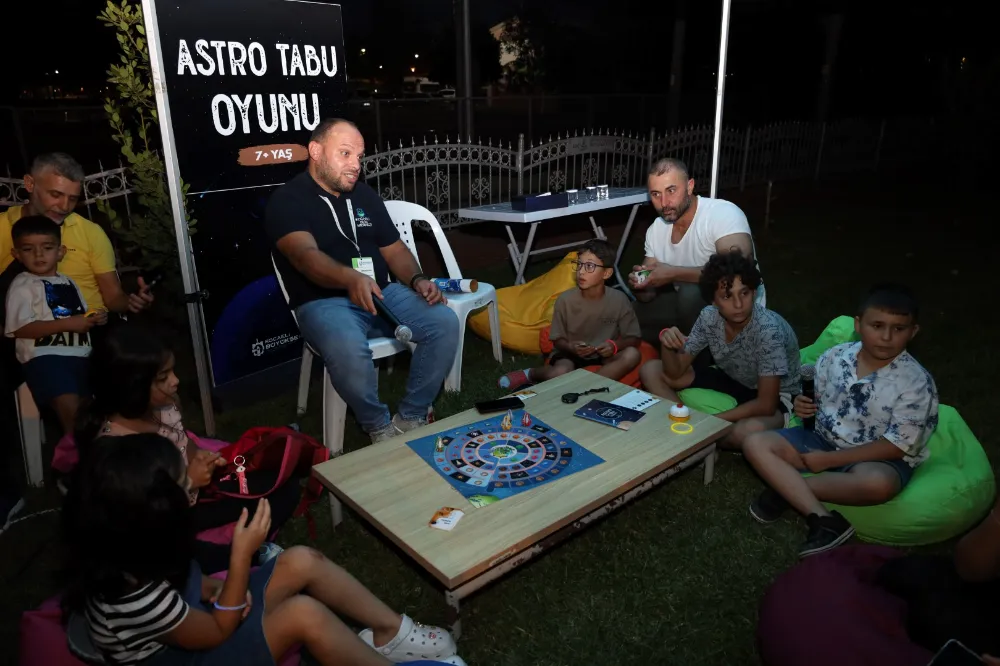 Gökyüzü Gözlem Şenliği ile uzay gözlemlendi