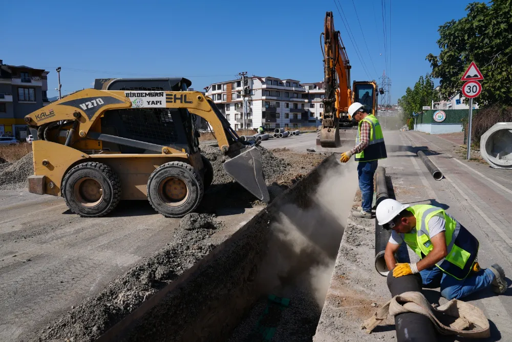 Gölcük Çiftlik Mahallesi’ne 41,8 kilometre yeni altyapı hattı yapılacak