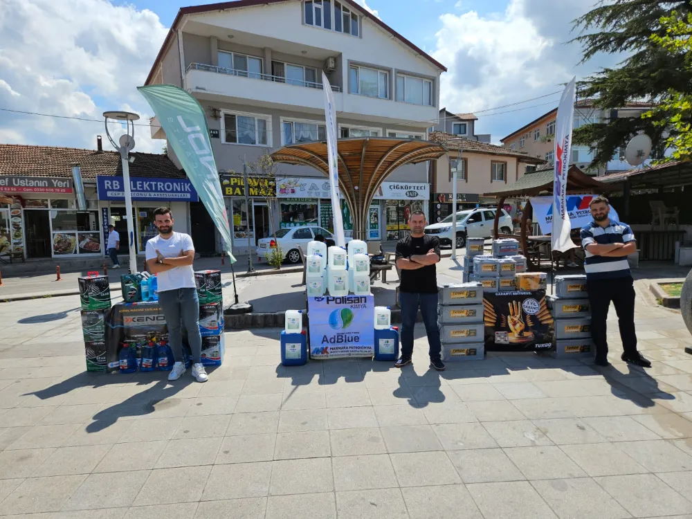 Marmara Şirketler Grubu “Gezilmedik Köy Kalmayacak” Projesi kapsamında    İHSANİYE’DE TANITIM YAPTI