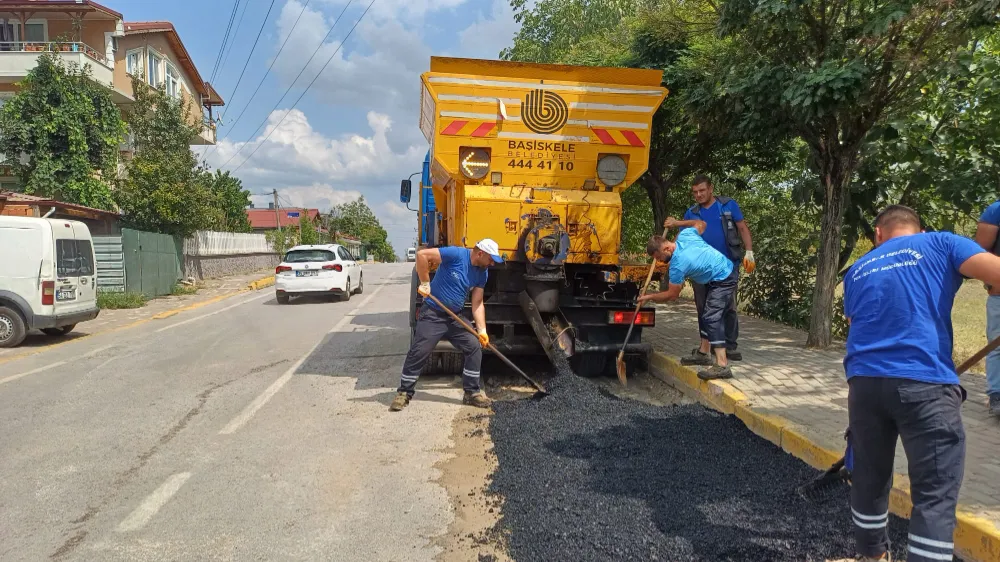 Başiskele’de Üst Yapı Çalışmaları Hızla Sürüyor