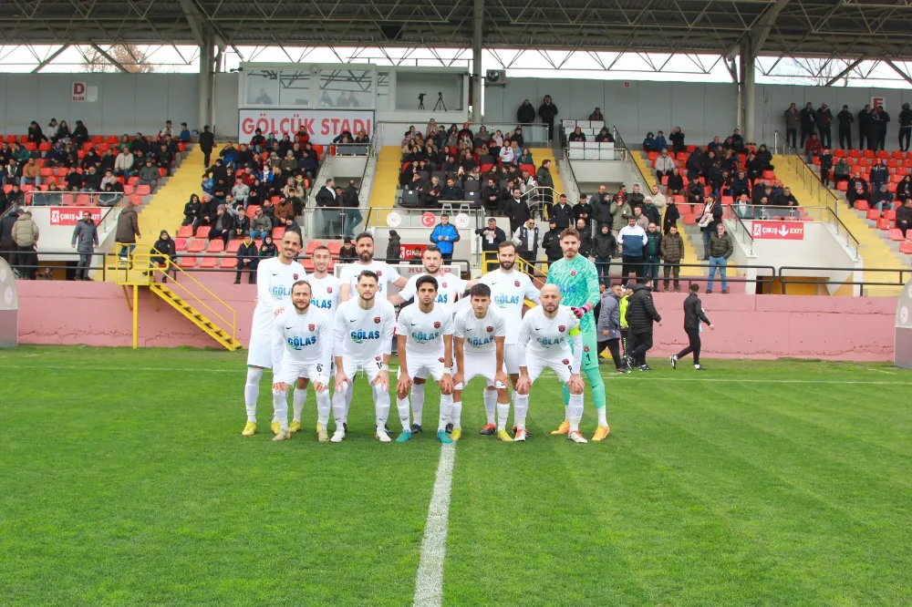 GÖLCÜKSPOR ZORLANDI 3-2