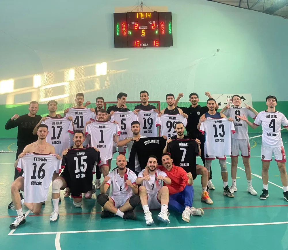 GÖLCÜK BELEDİYESPOR ERKEK VOLEYBOL TAKIMI 1.LİGE YÜKSELMEK İÇİN PLAY OFF