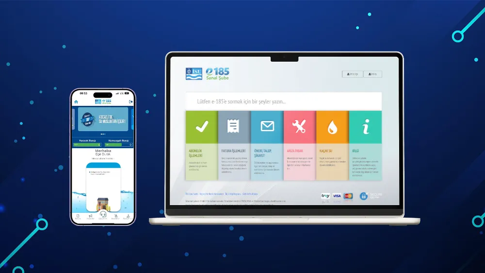 ‘İSU SANAL ŞUBE’ İLE ABONELİK İŞLEMLERİ KOLAYLIKLA YAPILABİLİYOR