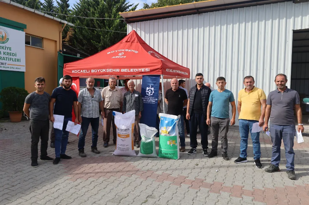 Büyükşehir’den çiftçiye yüzde 75 hibeli tohum desteği
