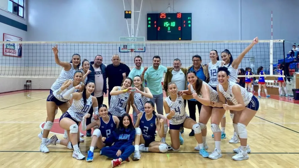 İHSANİYELİ VOLEYBOLCULAR KARABÜK’TE ZORLANMADI