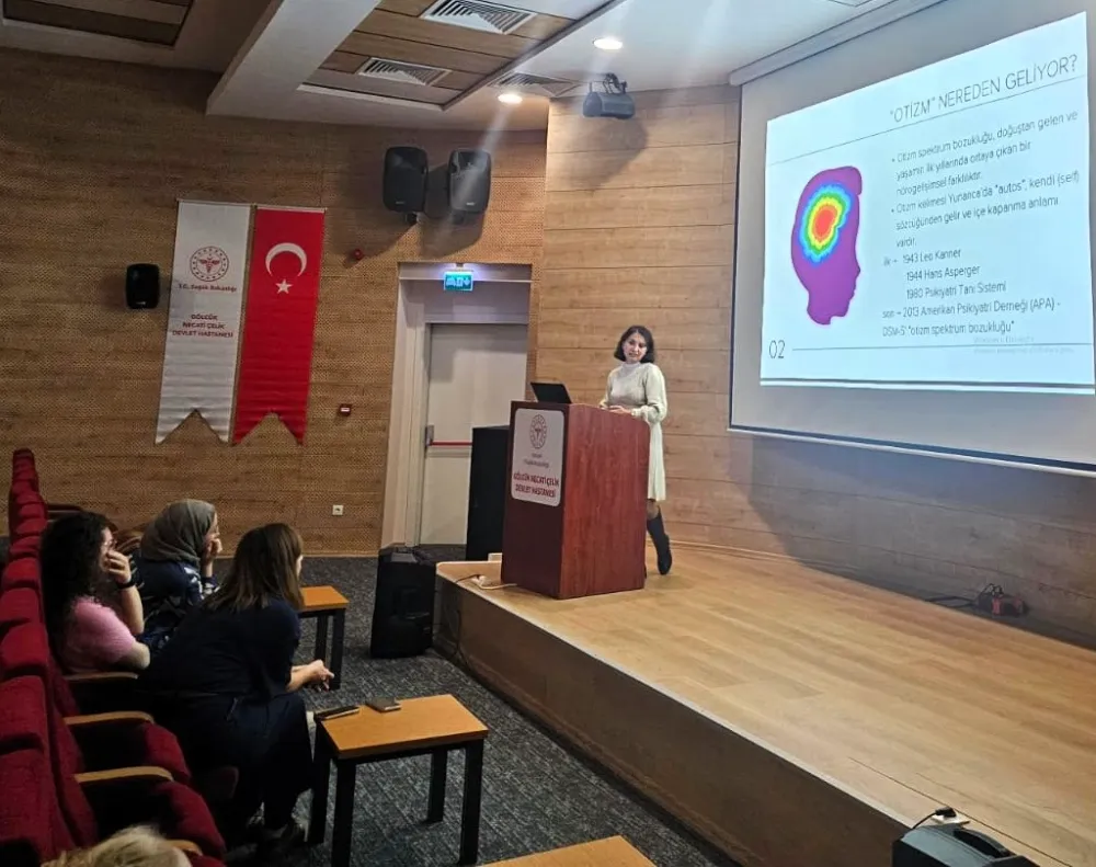 Gölcük Necati Çelik Devlet Hastanesi Personeline   OTİZM FARKINDALIK EĞİTİMİ VERİLDİ