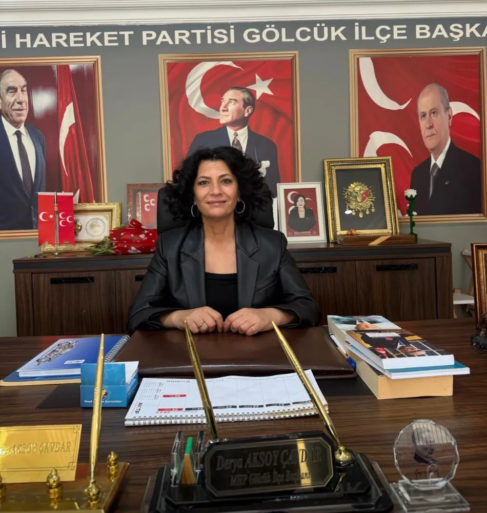 MHP Gölcük İlçe Başkanı Derya Çavdar,    “TERÖRSÜZ TÜRKİYE KALICI HUZURUN TEMİNATIDIR”