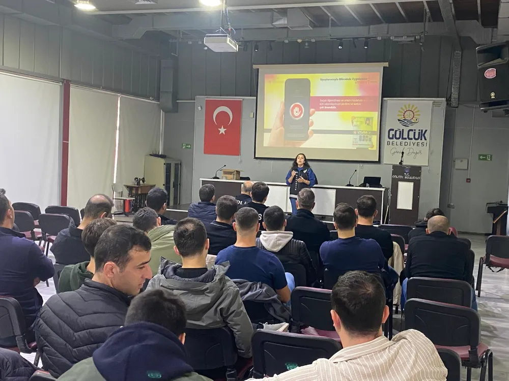 Gölcük’te Zabıta Personeline narkotik bilgilendirme semineri düzenlendi
