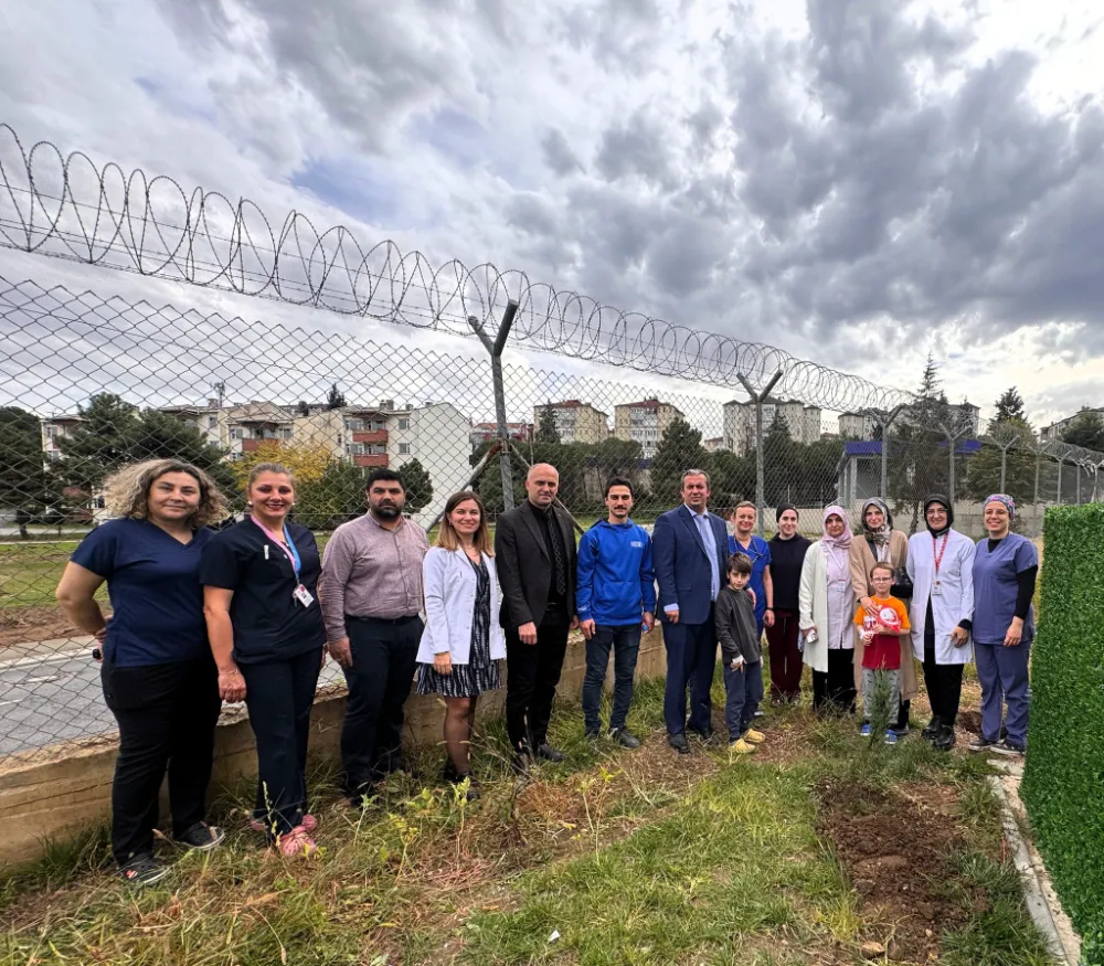 PALYATİF SERVİSİ DİNLENME ALANINDA AĞAÇLANDIRMA ÇALIŞMASI GERÇEKLEŞTİRİLDİ