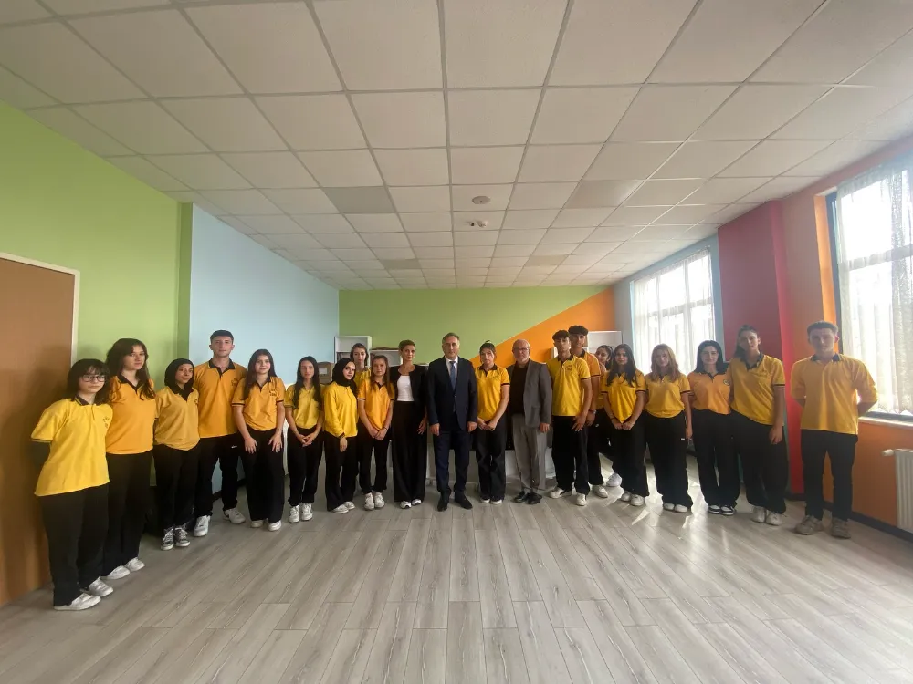 İlçe Milli Eğitim Müdürü Caferi Tayyar Mert’ten Öğrencilere Motivasyon Dolu Sohbet