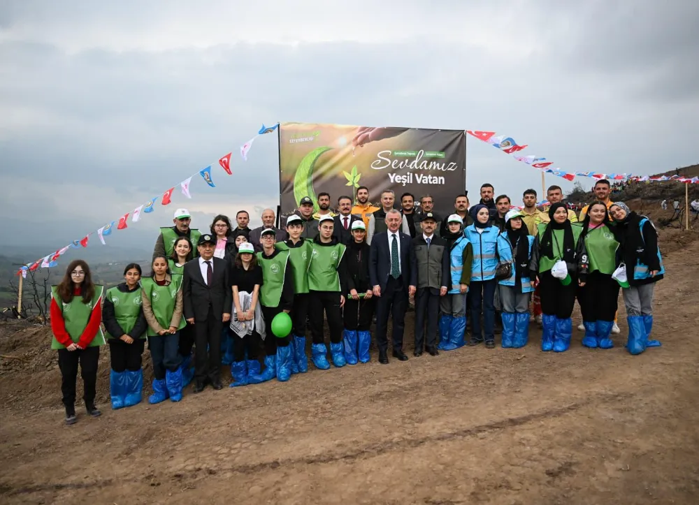 11 Kasım Milli Ağaçlandırma Günü kapsamında    KOCAELİ’DE 65 BİN FİDAN TOPRAKLA BULUŞTU