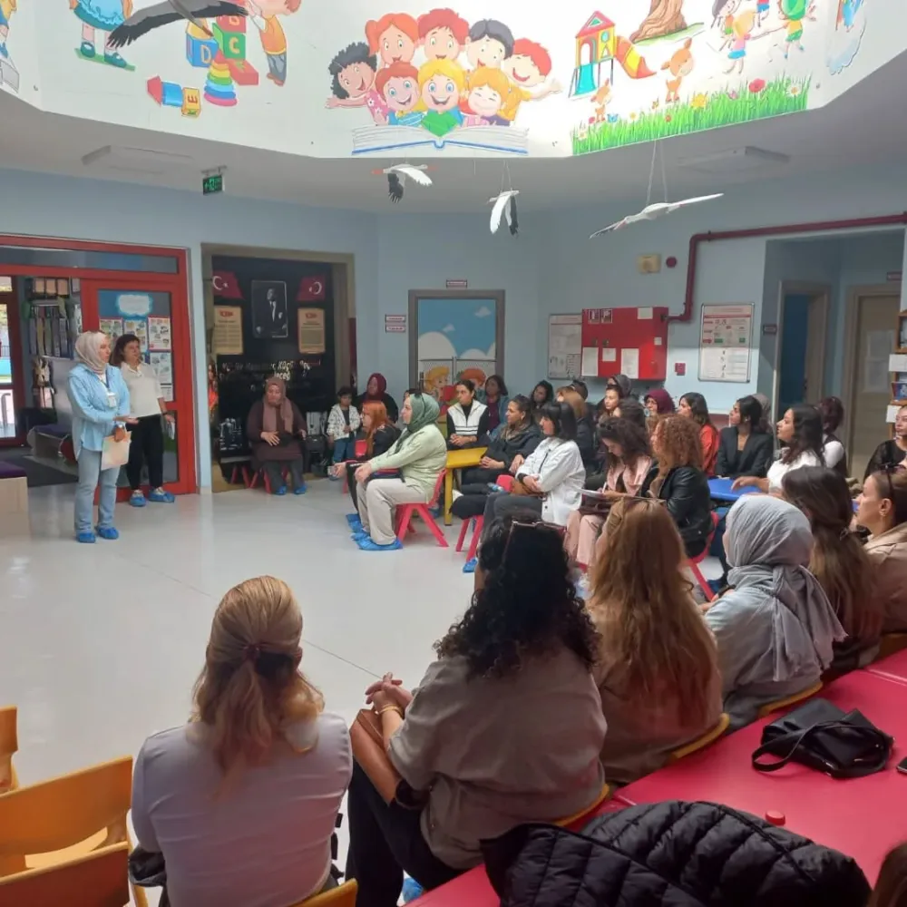 Goncagüller Anaokulunda Velilere Akciğer Kanseri Farkındalık Eğitimi Verildi