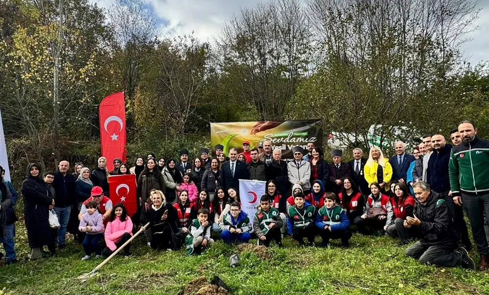 Milli Ağaçlandırma Gününde Geleceğe Nefes Oldular