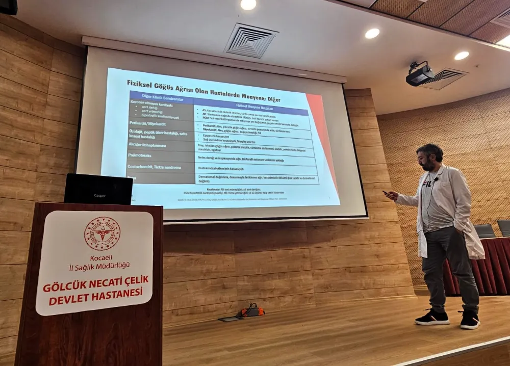 Gölcük Necati Çelik Devlet Hastanesinde   YENİ ACİL HEKİMLERİNE KAPSAMLI EĞİTİM