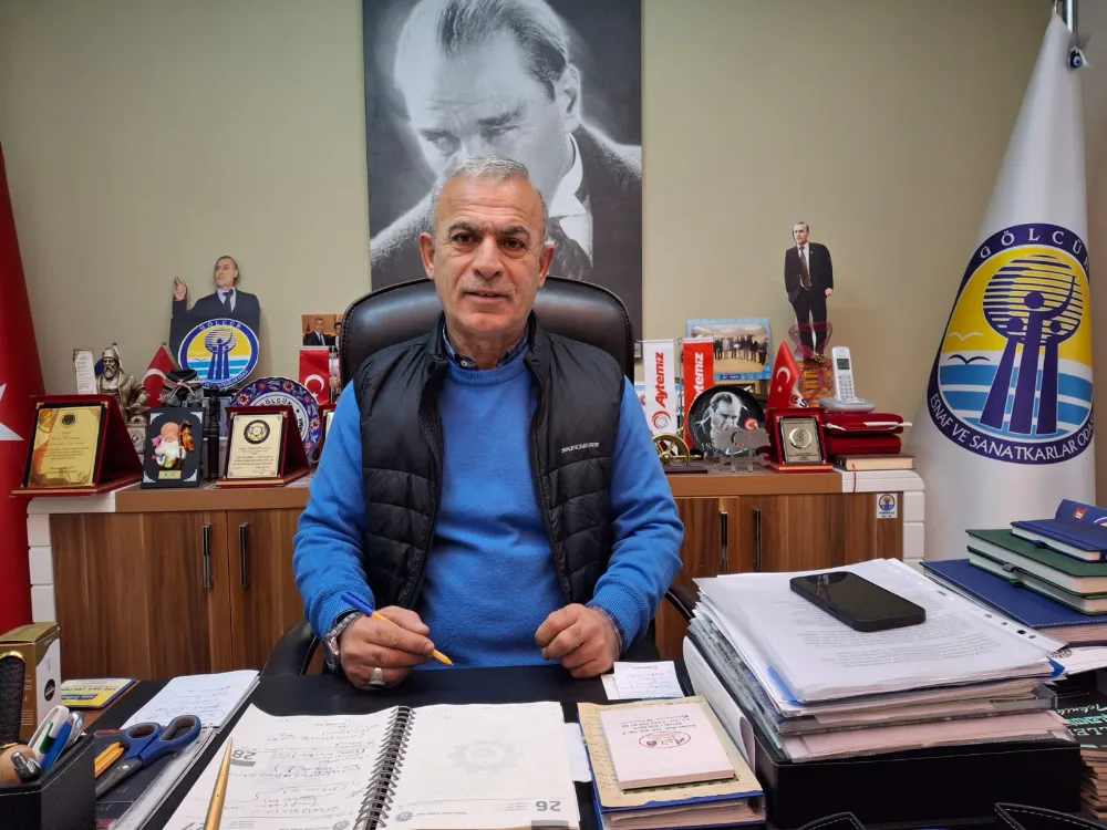 Gölcük Esnaf ve Sanatkarlar Odası Başkanı Necmi Kocaman,  “ESNAFIMIZA YÖNELİK ÇALIŞMALARIMIZI SÜRDÜRÜYORUZ”