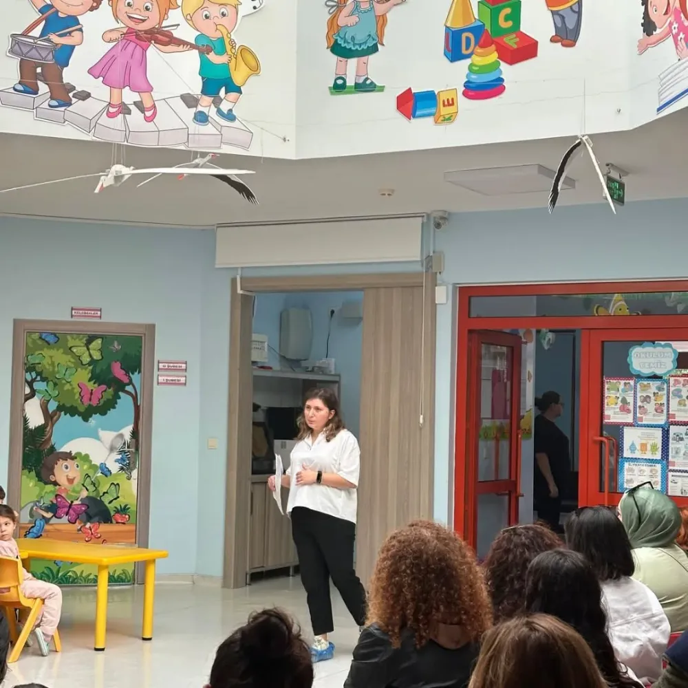 Goncagüller Anaokulu’nda Velilere Sağlıklı Beslenme Eğitimi