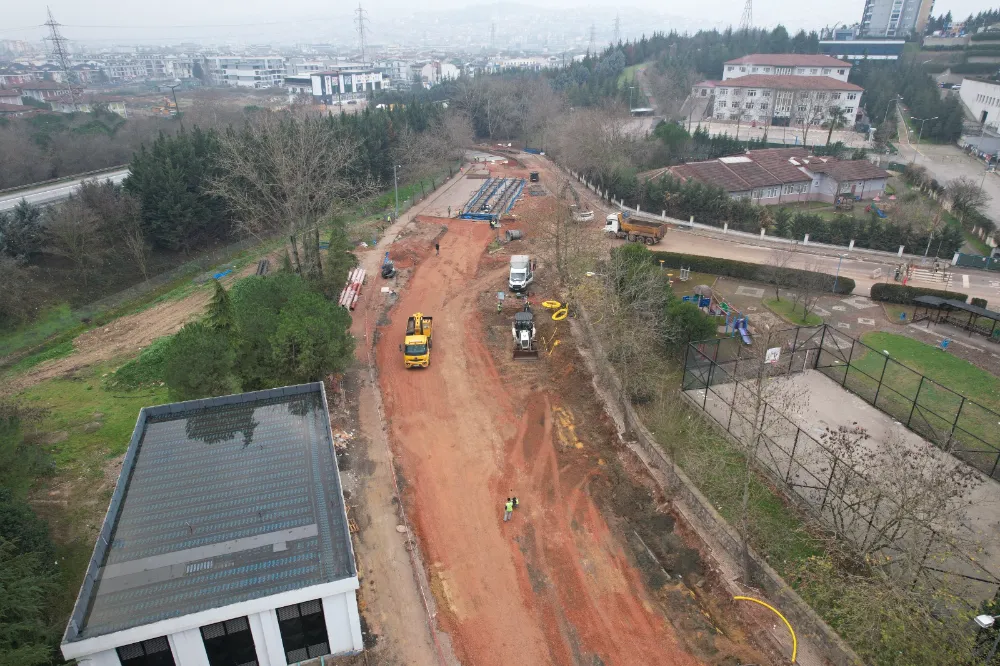 Alikahya tramvay hattı, Kocaeli Stadı’na doğru hızla ilerliyor    BÜYÜKŞEHİR ULAŞIMDA ÇIĞIR AÇIYOR