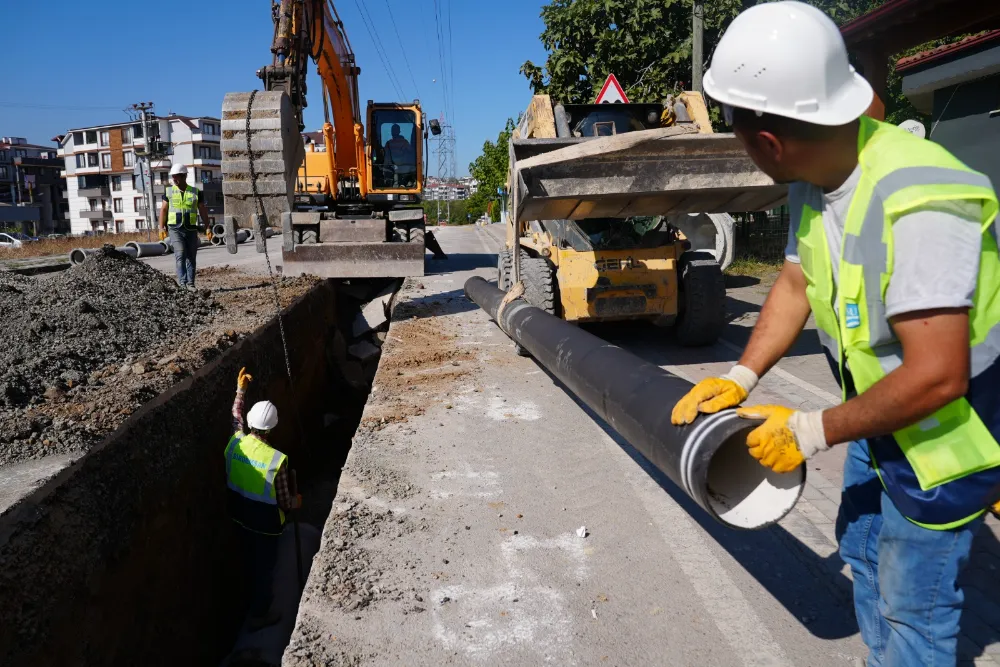 İSU’DAN GÖLCÜK’E 168 MİLYON LİRALIK ALTYAPI YATIRIMI