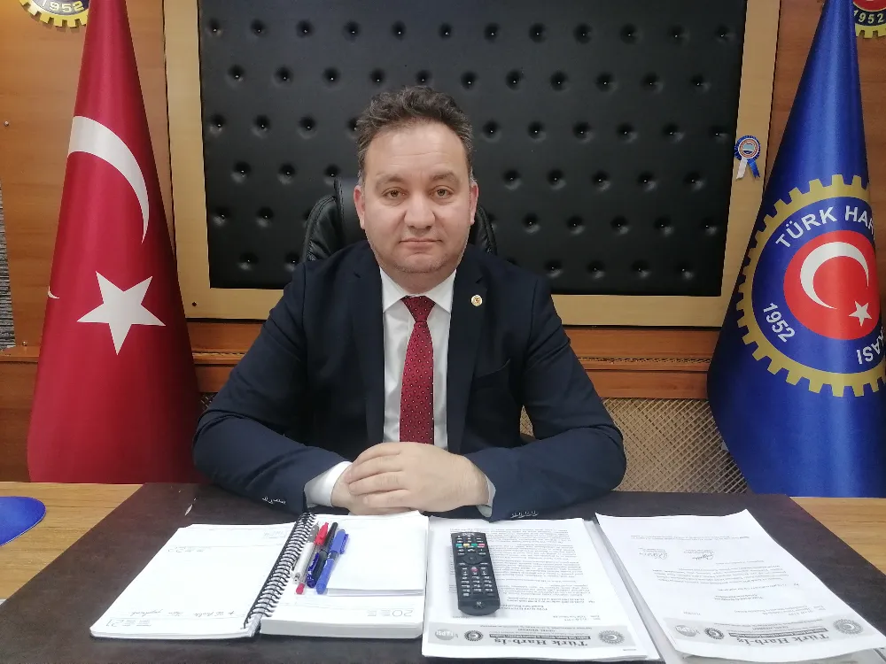 Türk Harb-İş Sendikası Kocaeli Şubesi Başkanı Şakir Akçer,  “ÜYELERİMİZİN MENFAATİNİ GÖZETEREK MADDELER ÜZERİNDE DURUYORUZ” 
