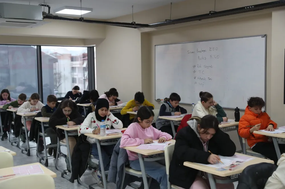 Ali Nazile Yıldız Çınar Akademi’de Kurum Kabul Sınavı yapıldı