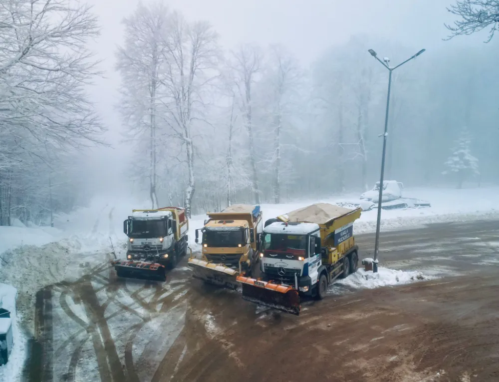 Kocaeli’de gece gündüz yollar açık