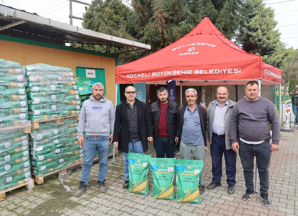 Kocaeli’de 56 bin dekar mısır tarlası desteklenecek;  KOCAELİ TOPRAĞI BÜYÜKŞEHİR’LE BEREKETLENİYOR