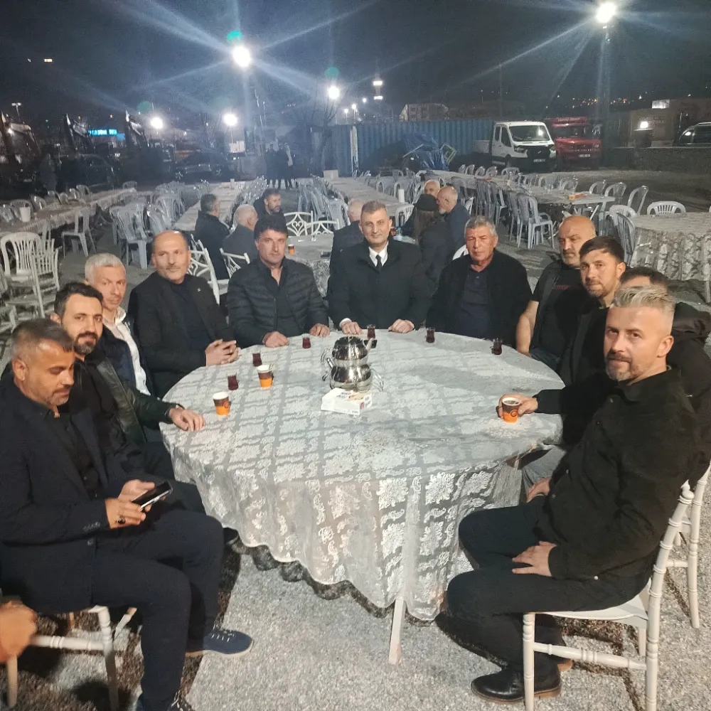 İkizler Hafriyat dostlarını iftarda ağırladı