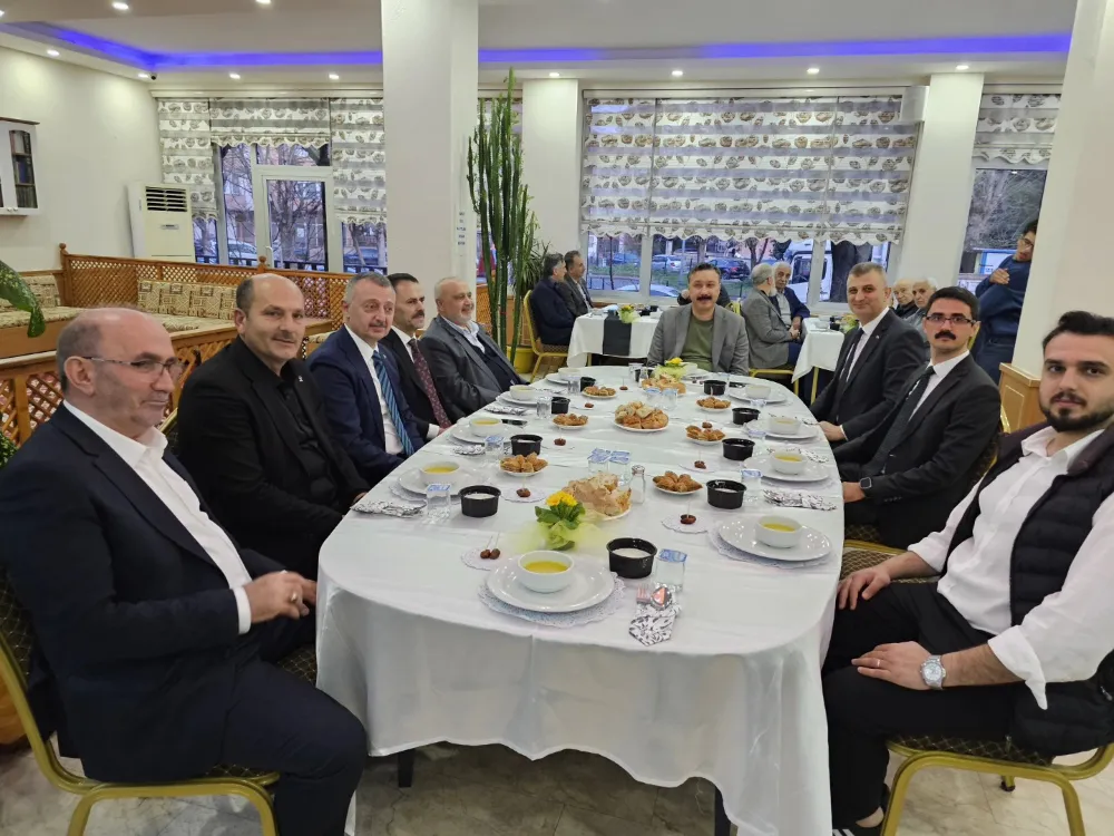 Ziyaret Vakfı Protokol üyelerini iftar yemeğinde ağırladı