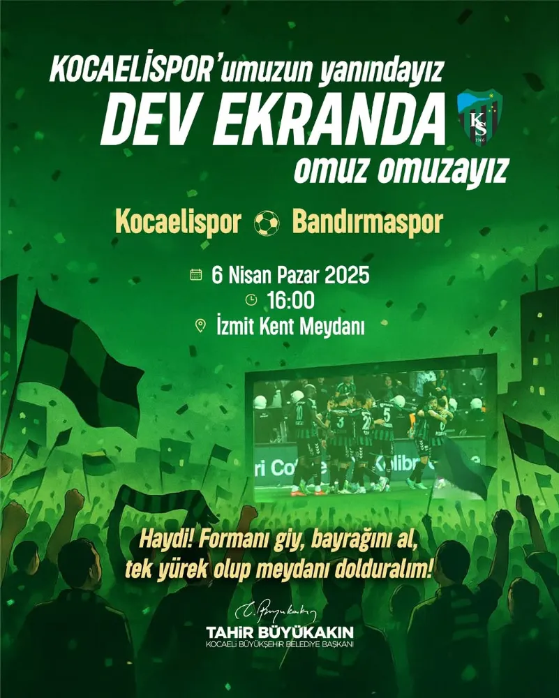 Haydi Kocaeli; İzmit Kent Meydanı