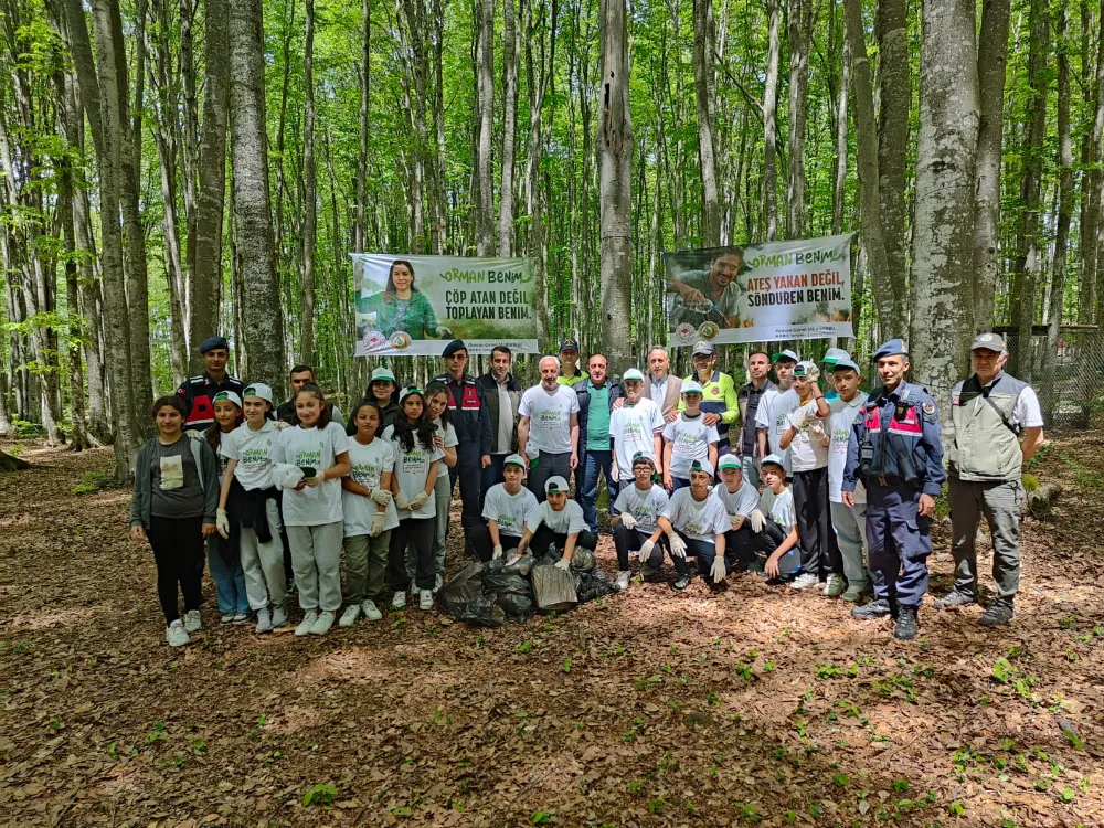 GÖLCÜKLÜ MİNİK ELLERDEN ANLAMLI FARKINDALIK “ORMANLAR BENİM”