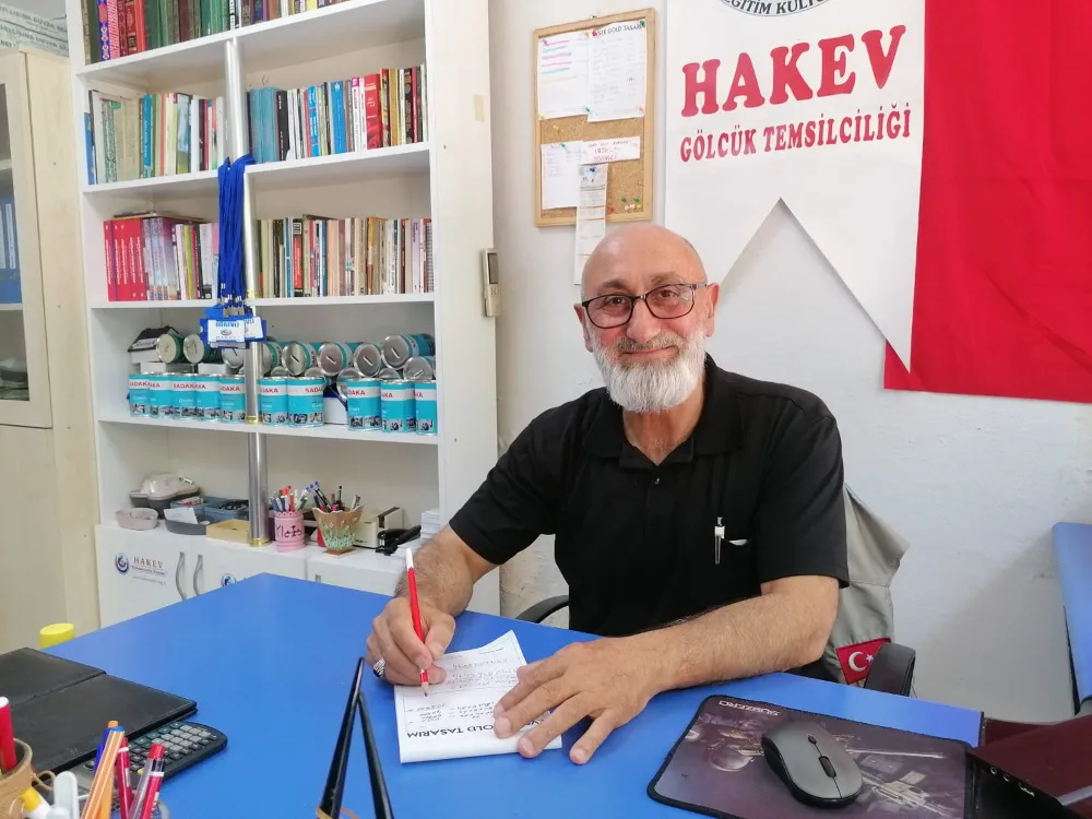 HAKEVİ Derneği Başkanı Burhanettin Çalgan,   “KARDEŞİNE KURBAN OLSUN” 