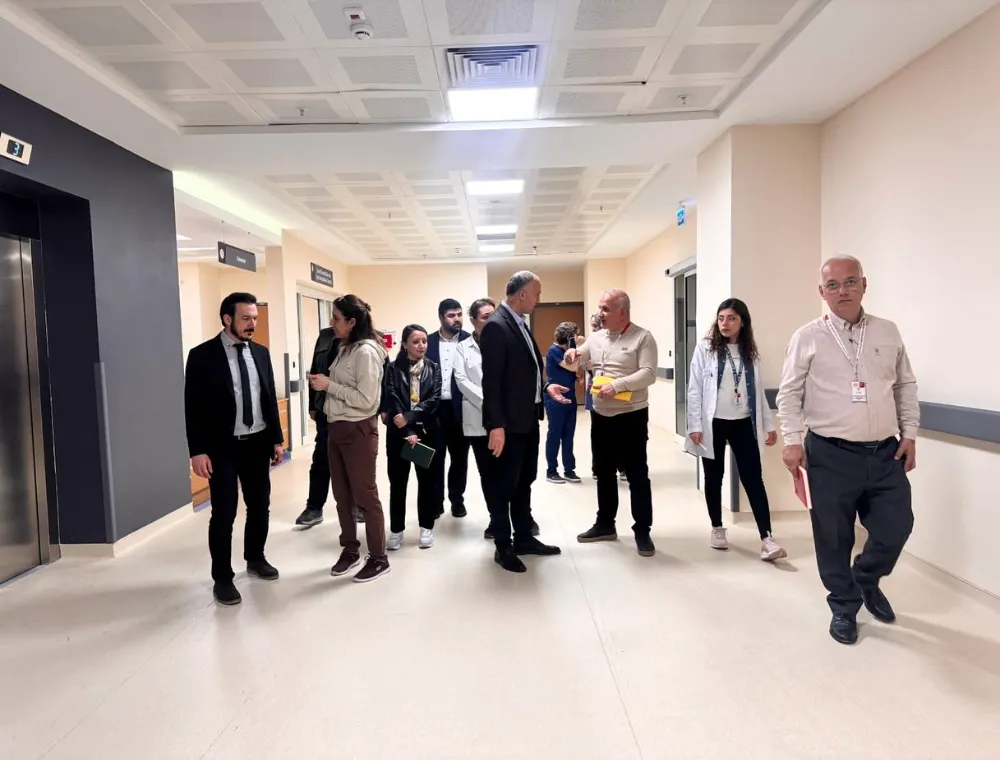 Gölcük Necati Çelik Devlet Hastanesinde     KAPSAMLI BİNA TURU GERÇEKLEŞTİRİLDİ